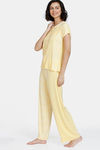 Zivame Batik Bae Knit Pyjama Set - Minion Yellow — thumbnail 2